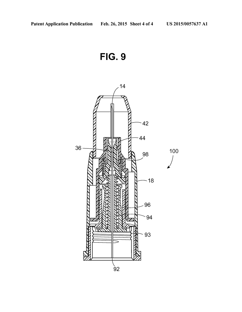 Extended Hub for a Safety Pen Needle - diagram, schematic, and image 05