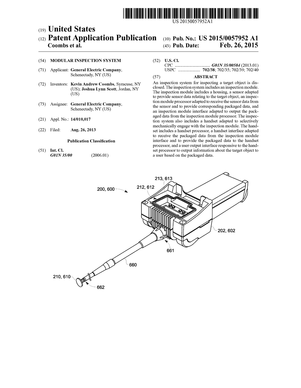 MODULAR INSPECTION SYSTEM - diagram, schematic, and image 01