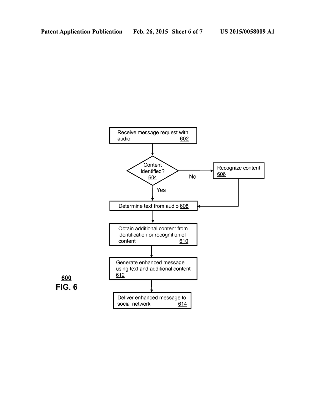 APPARATUS AND METHOD FOR PROVIDING MESSAGES IN A SOCIAL NETWORK - diagram, schematic, and image 07