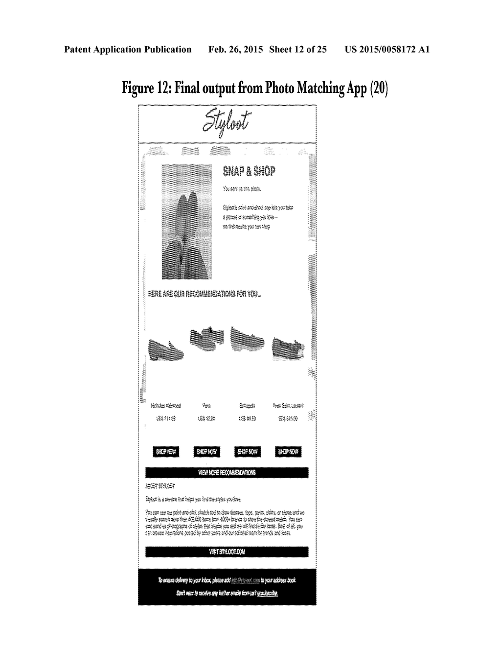 Systems and Methods for Searching for Items of Fashion and other Items of     Creation - diagram, schematic, and image 13