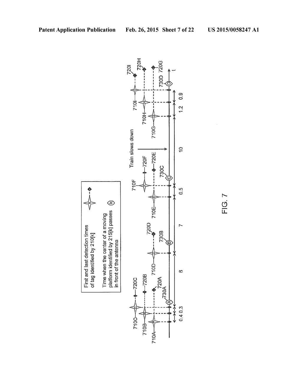 SYSTEM FOR DETERMINING A RELATIVE LOCATION OF A PLURALITY OF ITEMS UPON A     PLURALITY OF PLATFORMS - diagram, schematic, and image 08