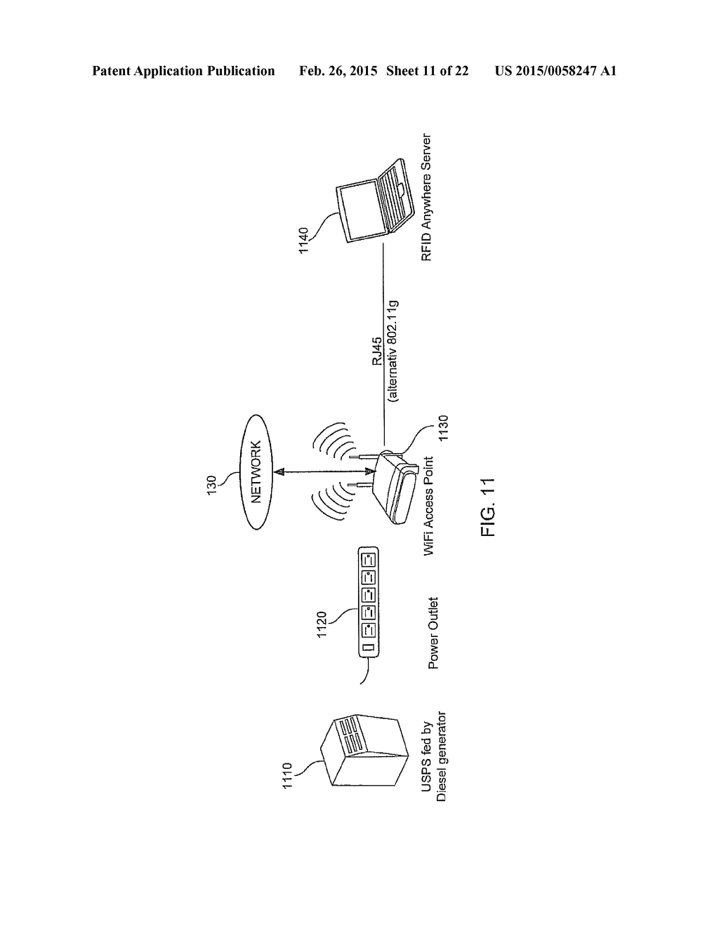 SYSTEM FOR DETERMINING A RELATIVE LOCATION OF A PLURALITY OF ITEMS UPON A     PLURALITY OF PLATFORMS - diagram, schematic, and image 12