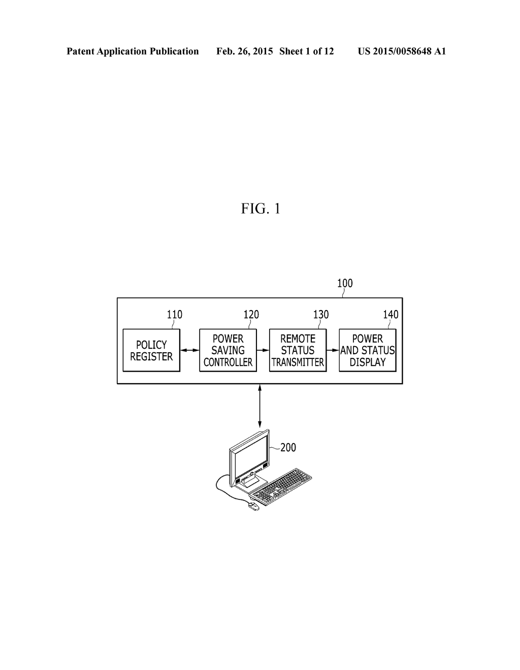 APPARATUS AND METHOD FOR SAVING POWER IN A COMPUTER SYSTEM - diagram, schematic, and image 02