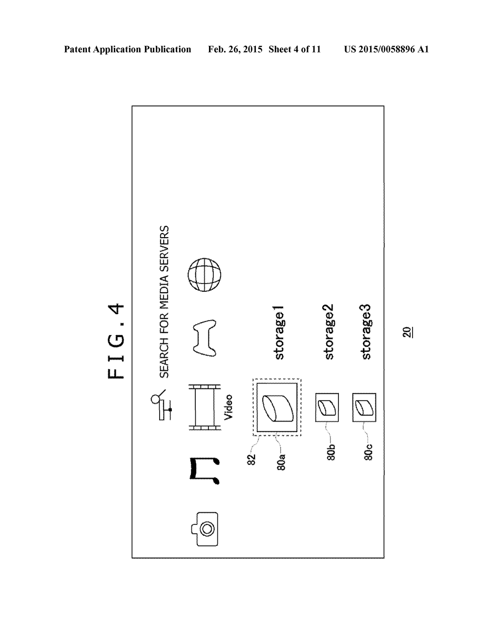 INFORMATION PROCESSING SYSTEM AND MEDIA SERVER - diagram, schematic, and image 05