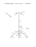 SYSTEMS AND METHODS FOR SECURING MOBILE MEDICAL EQUIPMENT SUPPORTER     SYSTEMS TO PATIENT TRANSPORTERS diagram and image