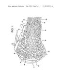 Method of Rendering A Lacrosse Head Pocket Hydrophobic and Oleophobic diagram and image