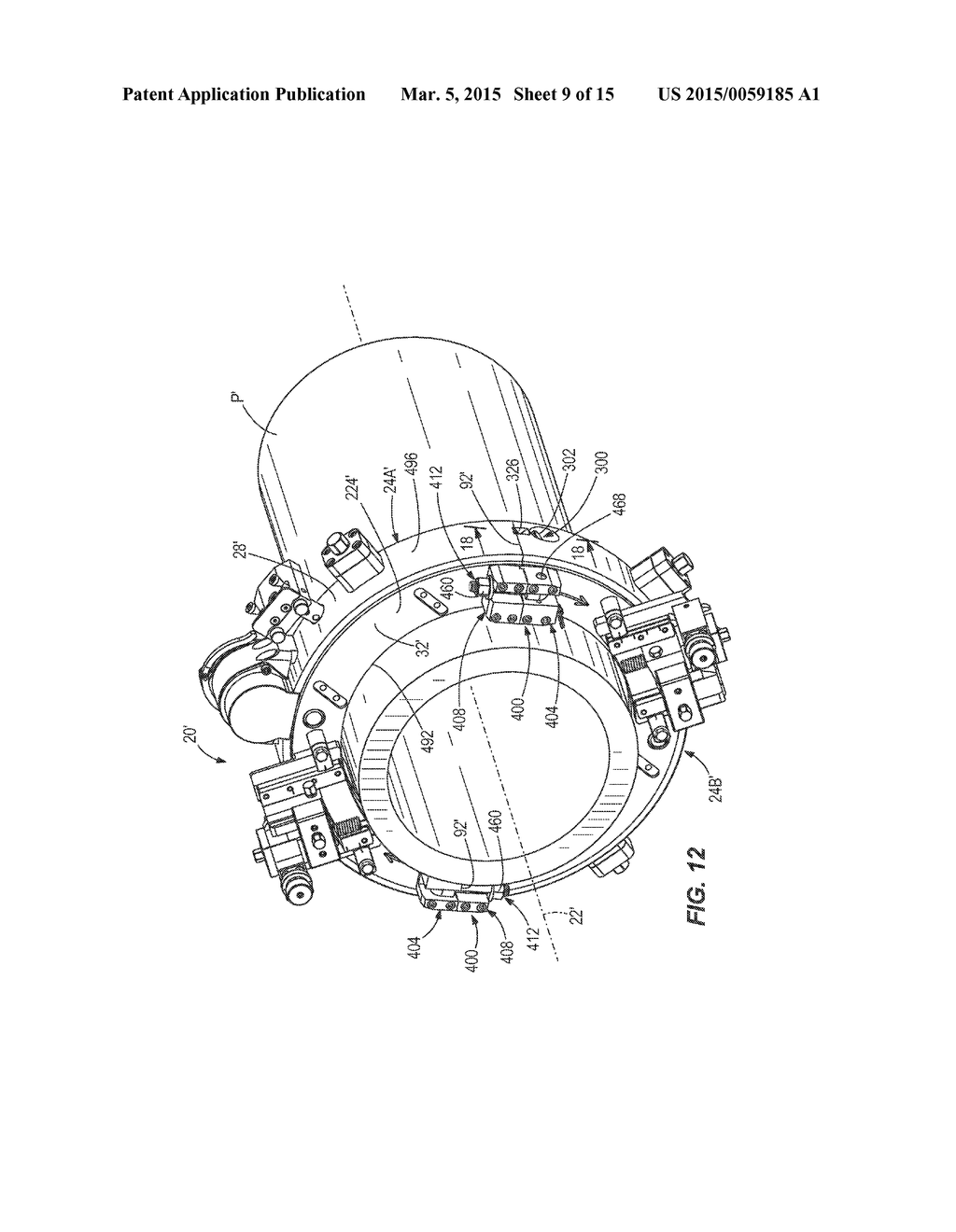 COUPLING MEMBERS FOR PIPE MACHINING APPARATUSES - diagram, schematic, and image 10