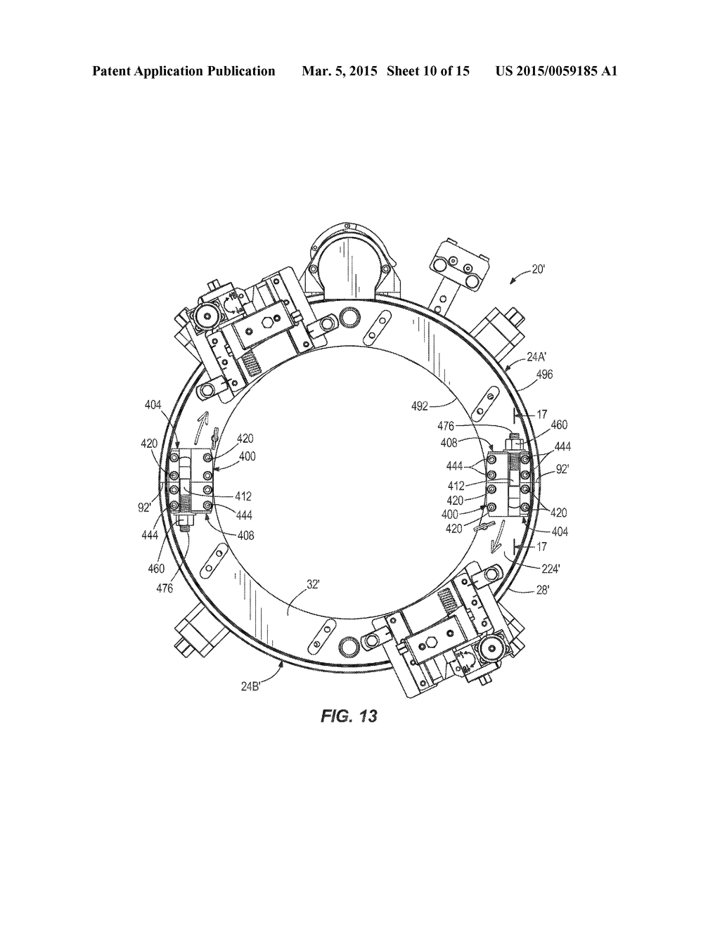 COUPLING MEMBERS FOR PIPE MACHINING APPARATUSES - diagram, schematic, and image 11