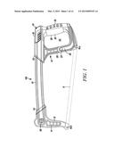 HACKSAW WITH BLADE TENSIONING MECHANISM diagram and image