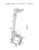 HACKSAW WITH BLADE TENSIONING MECHANISM diagram and image