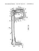 HACKSAW WITH BLADE TENSIONING MECHANISM diagram and image