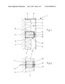 BUILDING FACADE WITH LOCK ELEMENT AND LOCK ELEMENT diagram and image