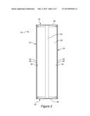 MODULAR, SELF SUPPORTING EXTERIOR ENCLOSURE SYSTEM WITH INSULATING,     EVACUATED TUBES HAVING SOLAR COLLECTOR RODS diagram and image