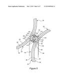 MODULAR, SELF SUPPORTING EXTERIOR ENCLOSURE SYSTEM WITH INSULATING,     EVACUATED TUBES HAVING SOLAR COLLECTOR RODS diagram and image