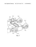 COMBINED DEVICE FOR WINDROWING AND FOR PRESSING INTO BALES, PARTICULARLY     FOR HAY diagram and image