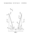 L SHAPED GUIDE VANES FOR CONTROLLING AND DIRECTING AIRFLOW IN A GALLEY     CHILLED COMPARTMENT diagram and image