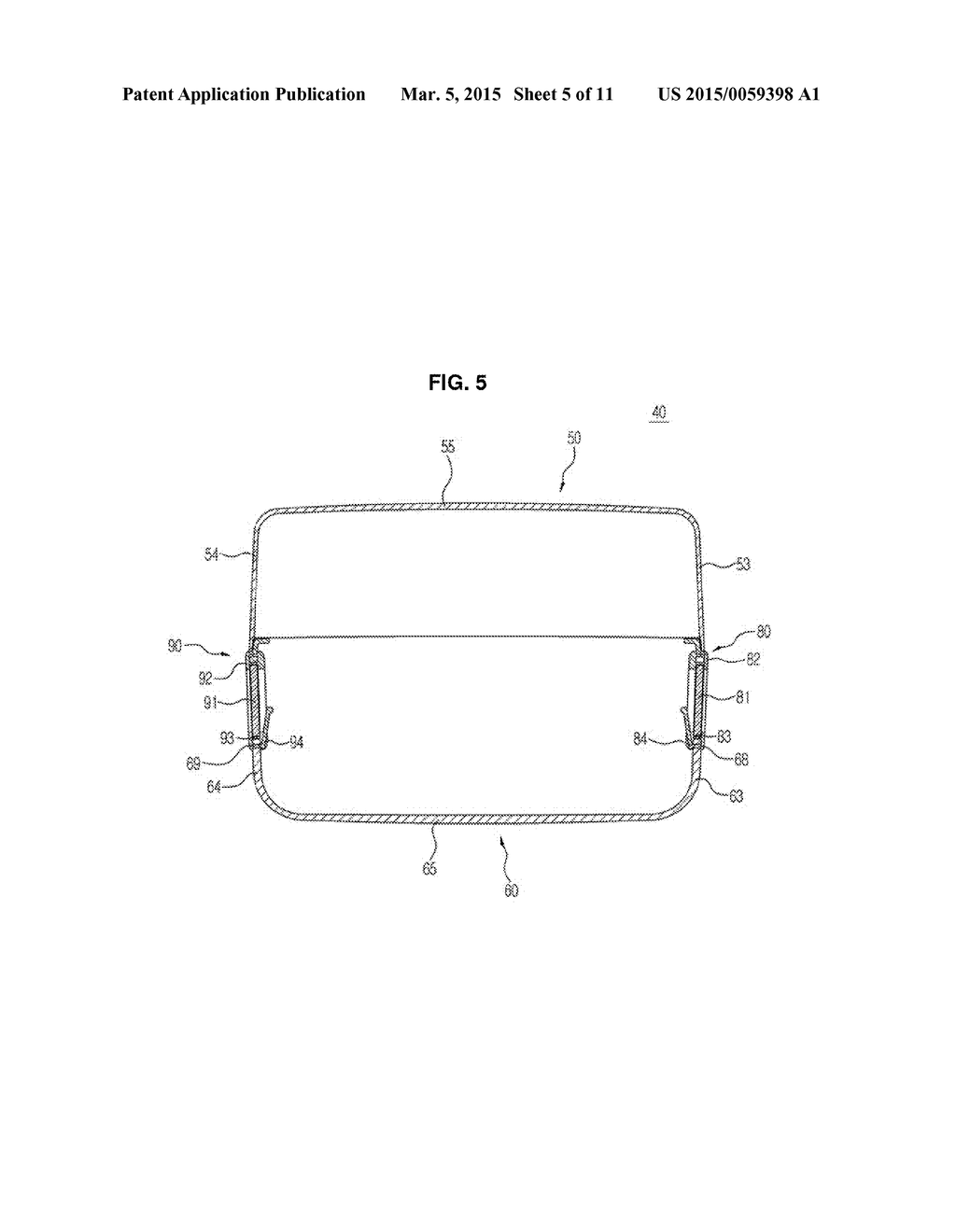 STORAGE CONTAINER AND REFRIGERATOR HAVING THE SAME - diagram, schematic, and image 06