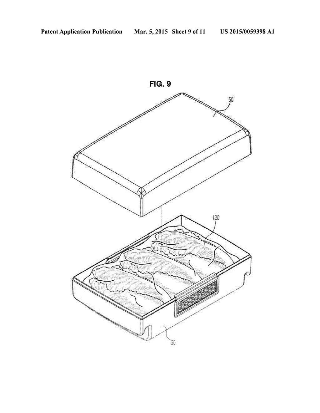 STORAGE CONTAINER AND REFRIGERATOR HAVING THE SAME - diagram, schematic, and image 10