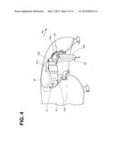 CABLE GUARD STRUCTURE FOR LOCKING MECHANISM OF VEHICLE, AND VEHICLE     INCLUDING SAME diagram and image