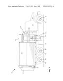 WASTE COLLECTION VEHICLE WITH RAISED AND SLOPED HOPPER diagram and image