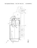 WASTE COLLECTION VEHICLE WITH RAISED AND SLOPED HOPPER diagram and image