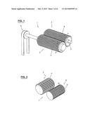 METHOD FOR MANUFACTURING A SET OF EMBOSSING ROLLERS diagram and image