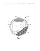 Rolling Fire Pit Holder diagram and image