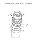 UNBONDED FLEXIBLE PIPE WITH AN OPTICAL FIBER CONTAINING LAYER diagram and image