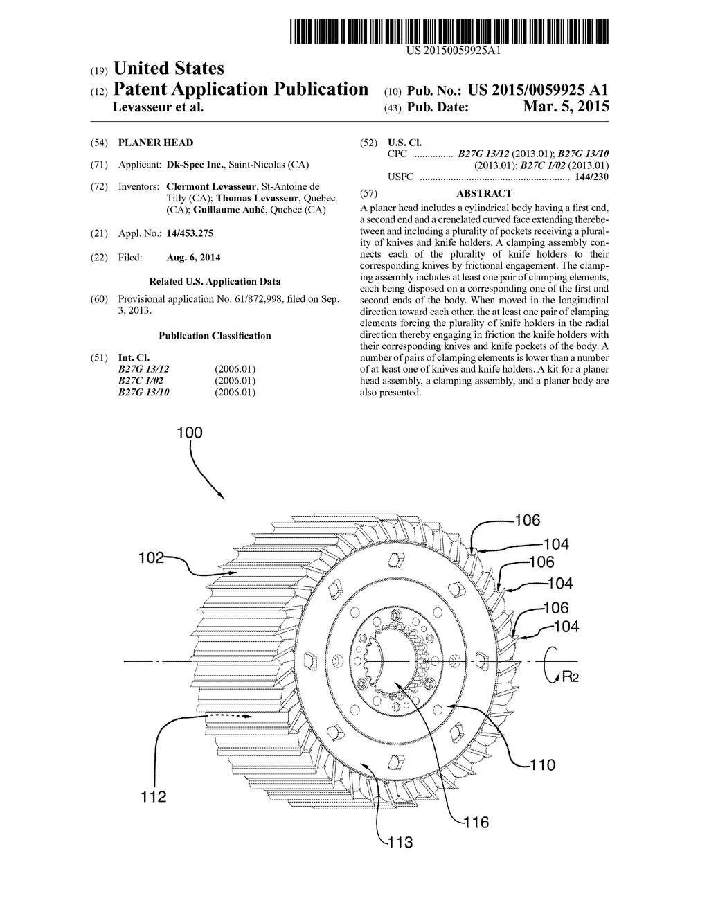 PLANER HEAD - diagram, schematic, and image 01