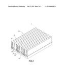 ASSEMBLED ALUMINUM EXTRUSION HEAT DISSIPATOR diagram and image