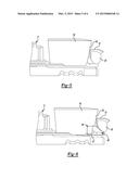 DUCT FOR HIGH VOLTAGE BATTERY AIR COOLING EXHAUST AND RECIRCULATION diagram and image