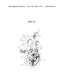 FOLDABLE ELECTRIC BICYCLE AND CONTROL METHOD THEREOF diagram and image