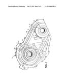 LUBRICATION IN A TRANSFER CASE WITHOUT A MECHANICAL PUMP diagram and image