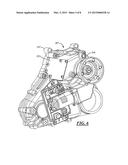 LUBRICATION IN A TRANSFER CASE WITHOUT A MECHANICAL PUMP diagram and image