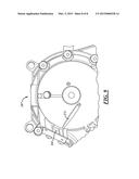 LUBRICATION IN A TRANSFER CASE WITHOUT A MECHANICAL PUMP diagram and image