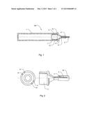 METERING DEVICE FOR THE MANUALLY-CONTROLLED METERING OF A LIGHT-CURING     MATERIAL, KIT, AND METHOD diagram and image