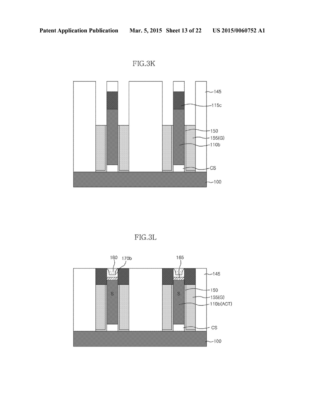 THREE-DIMENSIONAL SEMICONDUCTOR DEVICE AND METHOD OF MANUFACTURING THE     SAME - diagram, schematic, and image 14