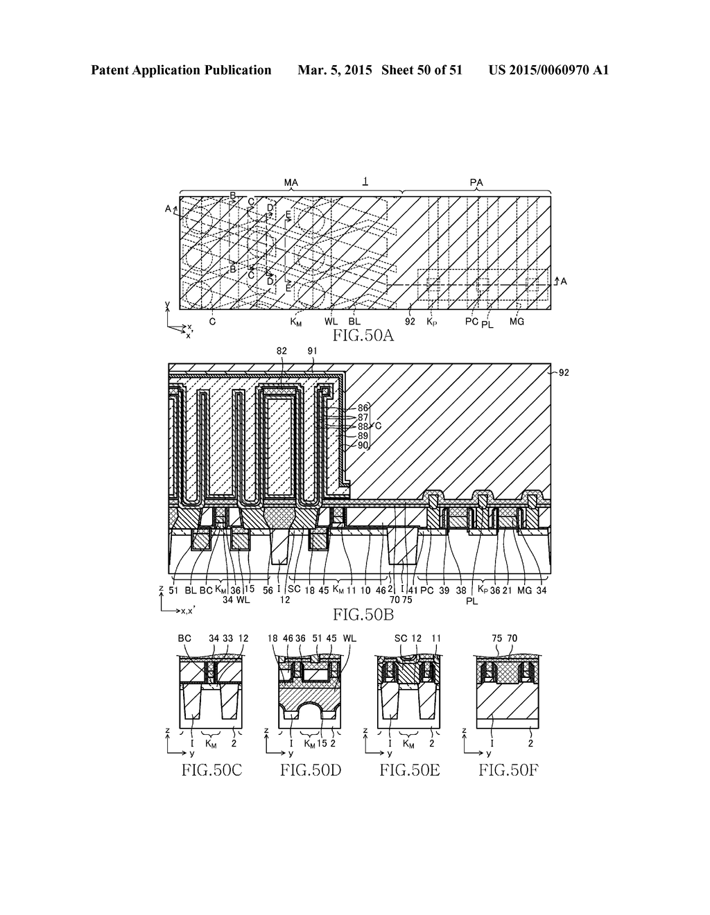 Semiconductor Device Including Contact Plugs And Conductive Layers Thereon - diagram, schematic, and image 51