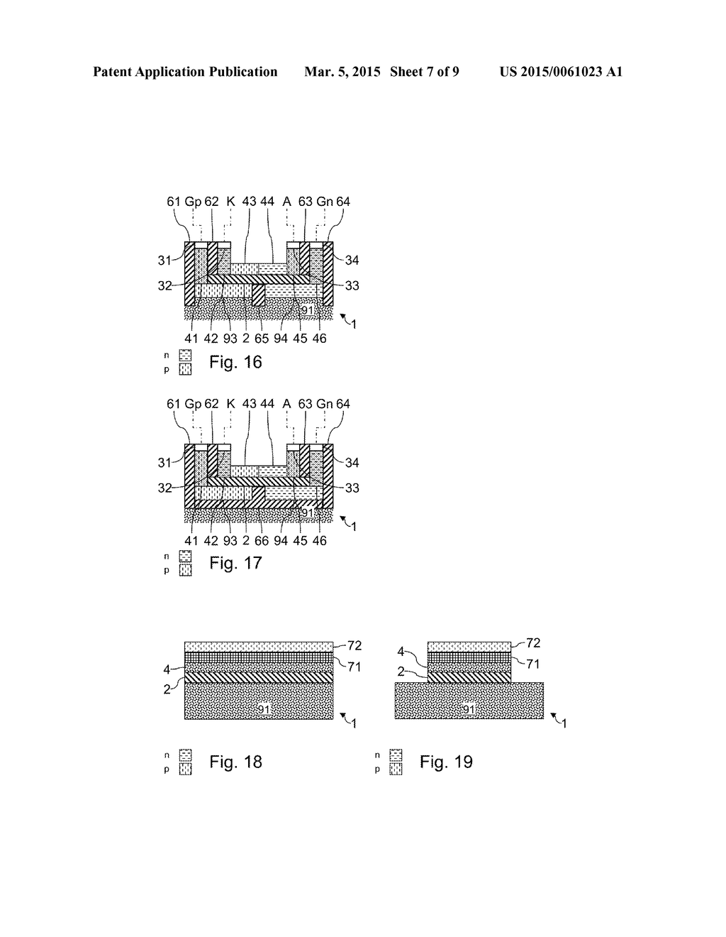 On-SOI integrated circuit equipped with a device for protecting against     electrostatic discharges - diagram, schematic, and image 08