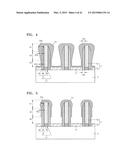 SEMICONDUCTOR DEVICES INCLUDING INSULATING EXTENSION PATTERNS BETWEEN     ADJACENT LANDING PADS AND METHODS OF FABRICATING THE SAME diagram and image