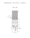 SEMICONDUCTOR DEVICES INCLUDING INSULATING EXTENSION PATTERNS BETWEEN     ADJACENT LANDING PADS AND METHODS OF FABRICATING THE SAME diagram and image