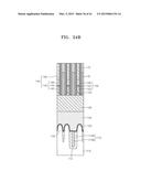 SEMICONDUCTOR DEVICES INCLUDING INSULATING EXTENSION PATTERNS BETWEEN     ADJACENT LANDING PADS AND METHODS OF FABRICATING THE SAME diagram and image