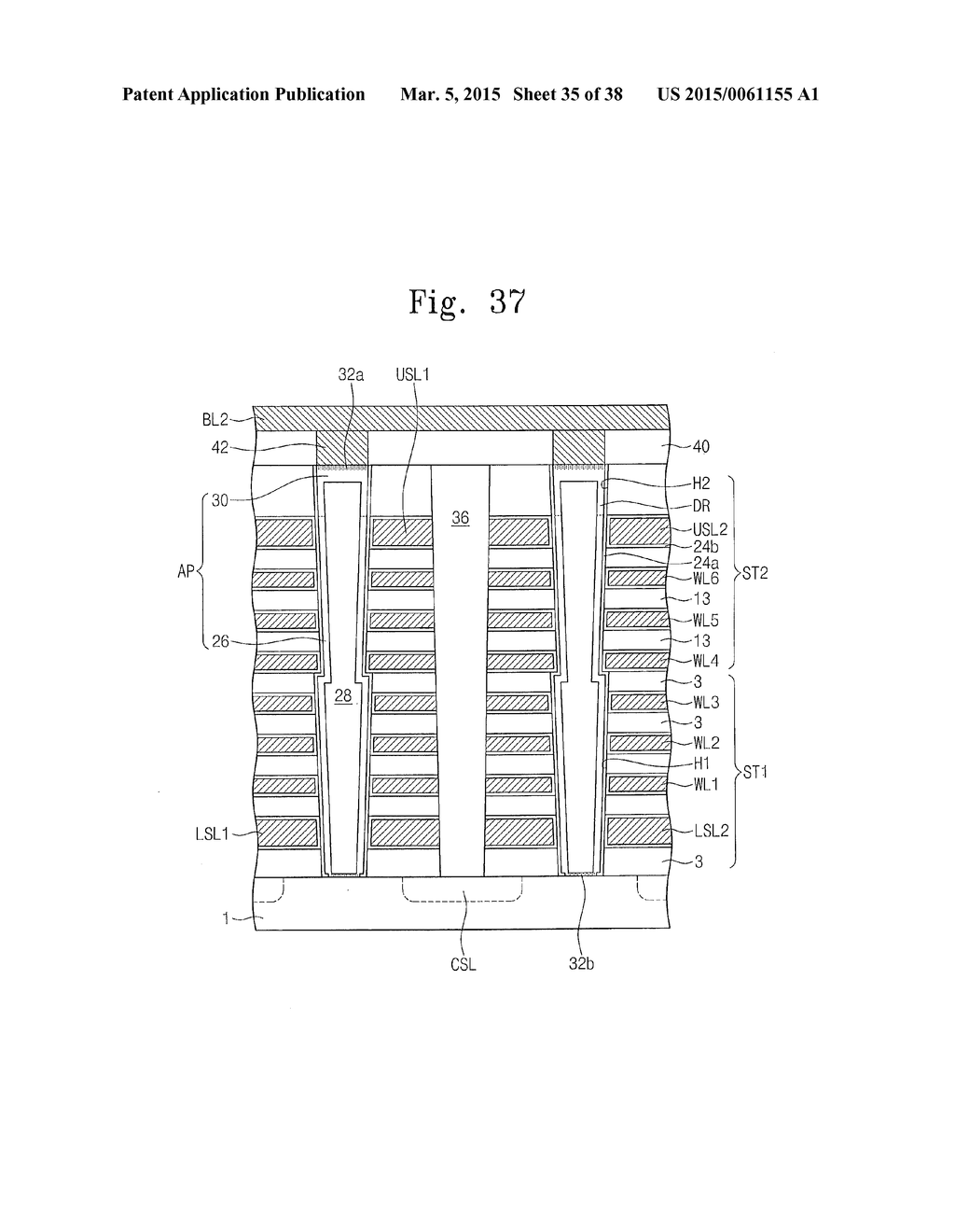 Semiconductor Devices and Methods of Fabricating the Same - diagram, schematic, and image 36