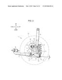 REAR WHEEL SUSPENSION DEVICE diagram and image