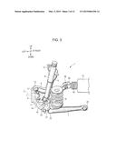 REAR WHEEL SUSPENSION DEVICE diagram and image