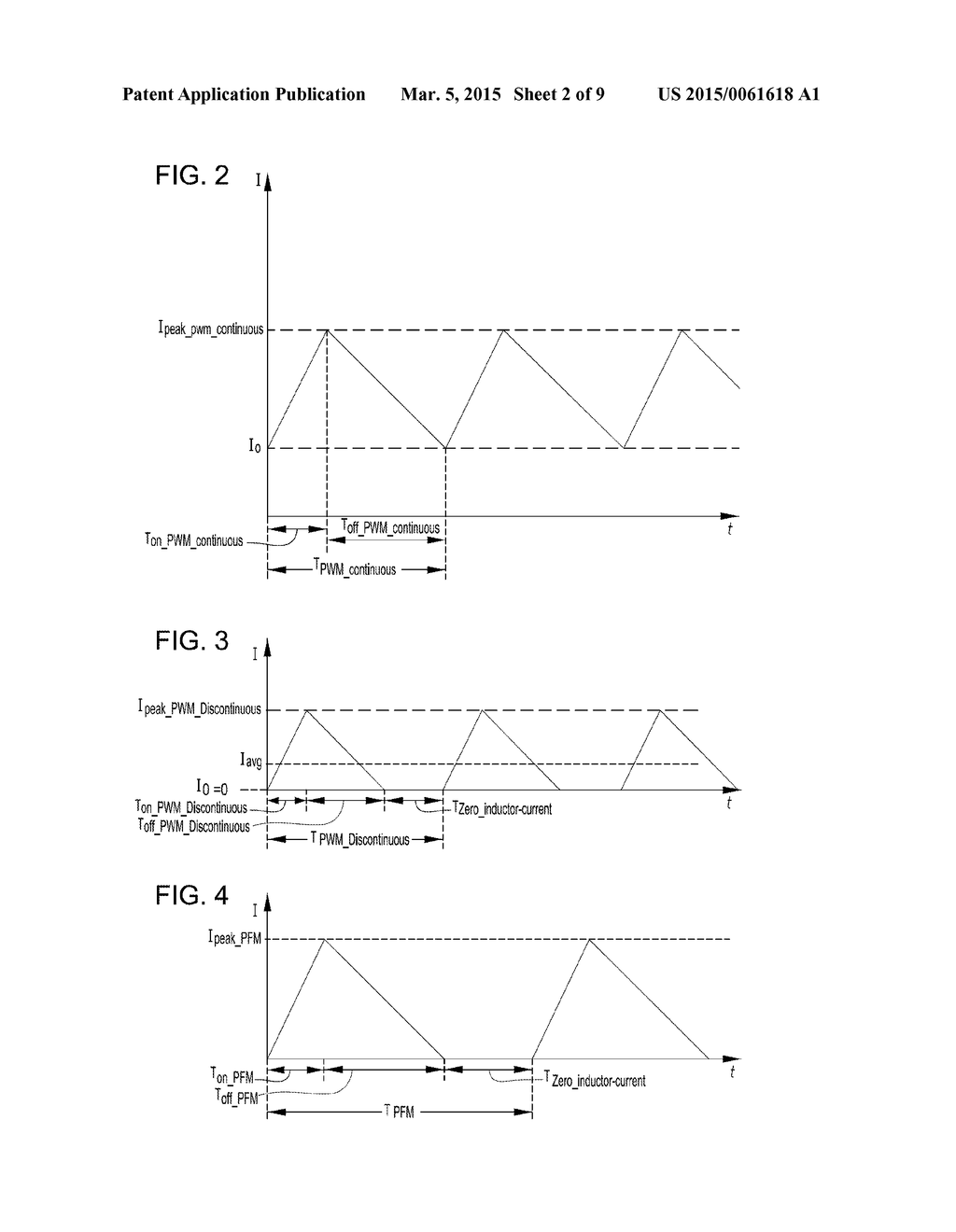 TRANSITIONING A POWER SUPPLY FROM A MODE TO ANOTHER MODE IN RESPONSE TO A     LENGTH OF A PORTION OF A CURRENT PULSE - diagram, schematic, and image 03