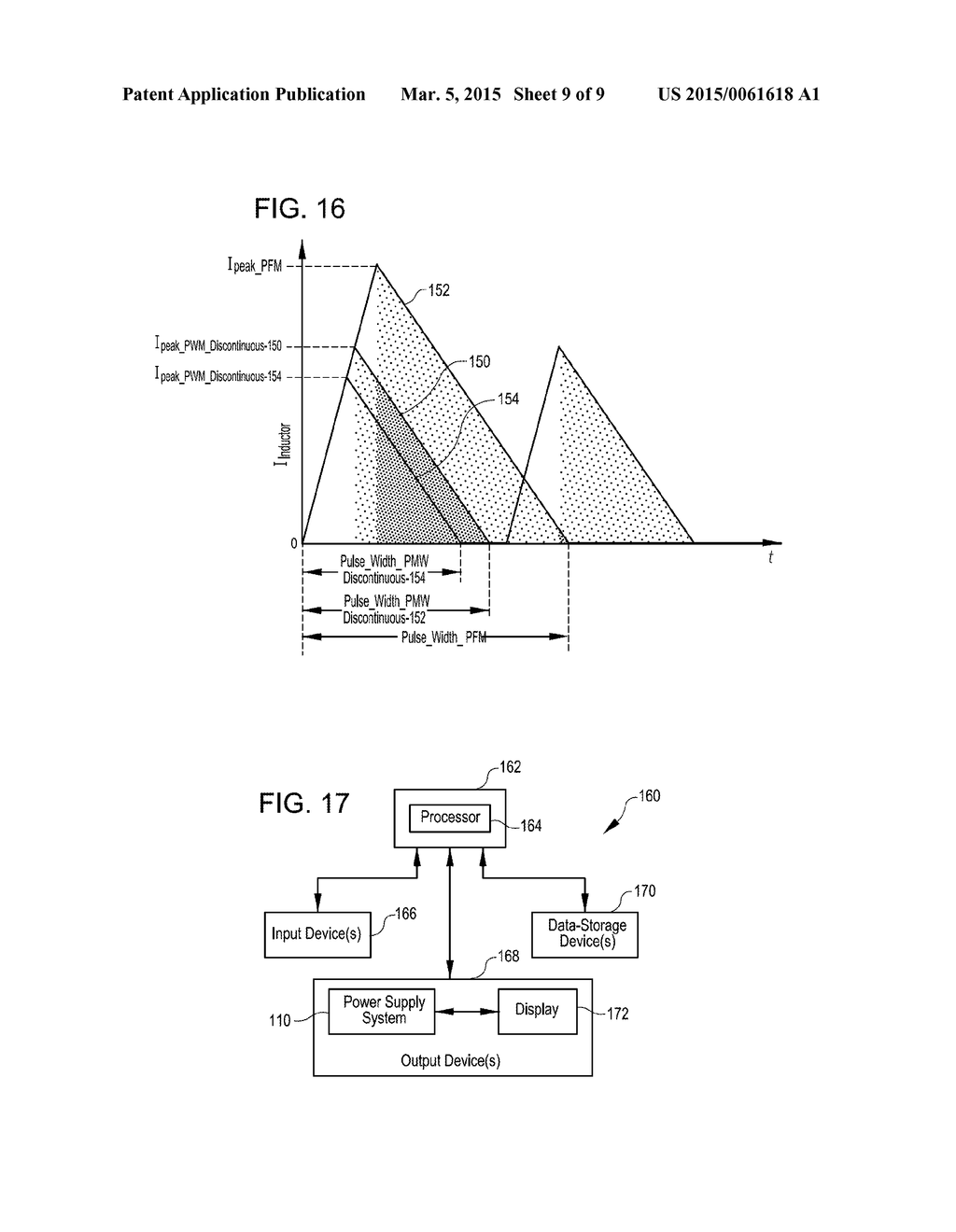 TRANSITIONING A POWER SUPPLY FROM A MODE TO ANOTHER MODE IN RESPONSE TO A     LENGTH OF A PORTION OF A CURRENT PULSE - diagram, schematic, and image 10