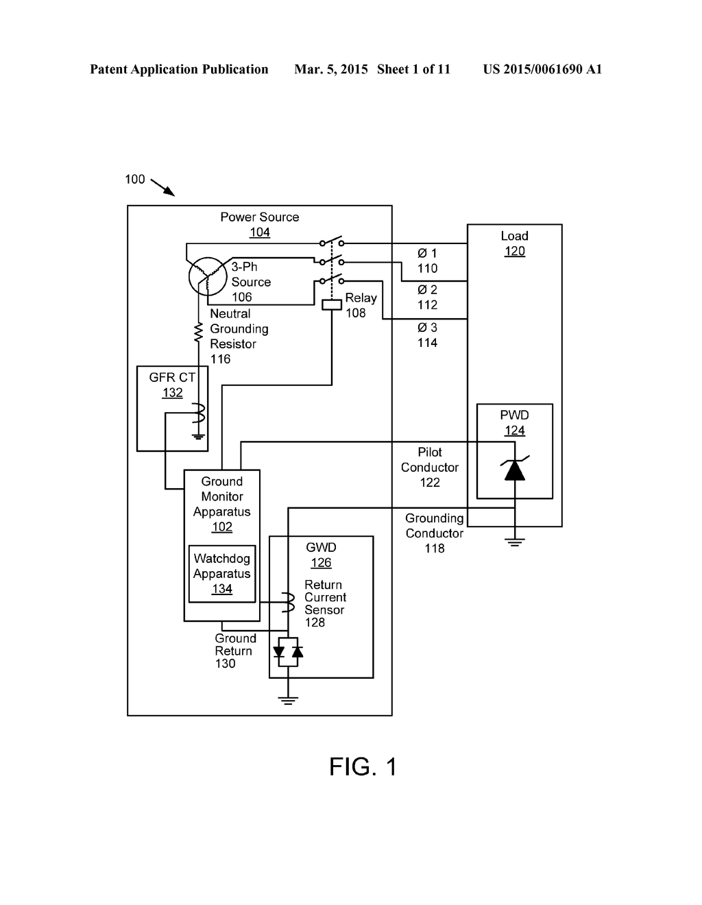 WATCHDOG CIRCUIT FOR GROUND MONITOR CURRENT SENSING - diagram, schematic, and image 02