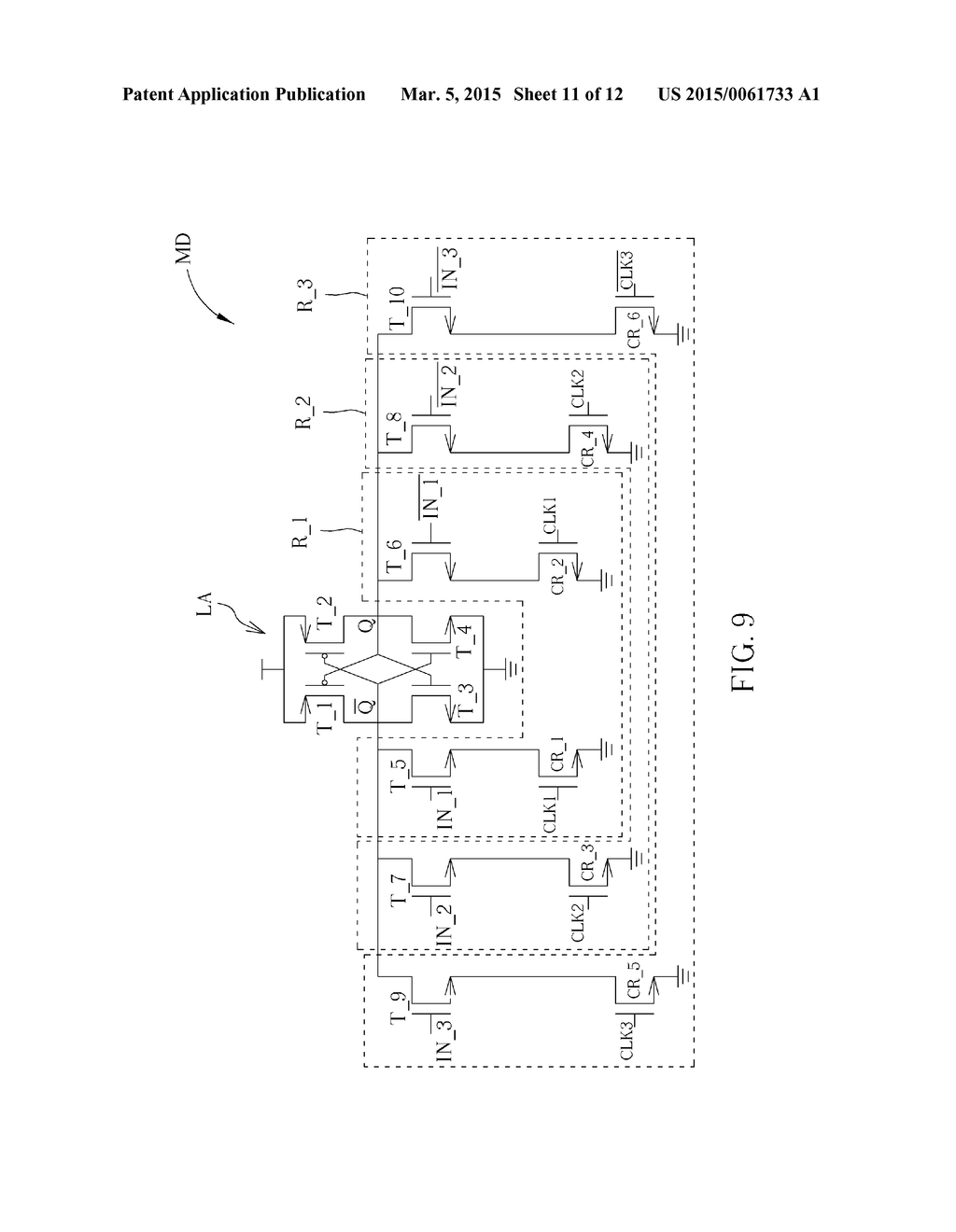 FREQUENCY DIVIDING SYSTEM AND INPUT LEVEL TRIGGERING DEVICE - diagram, schematic, and image 12