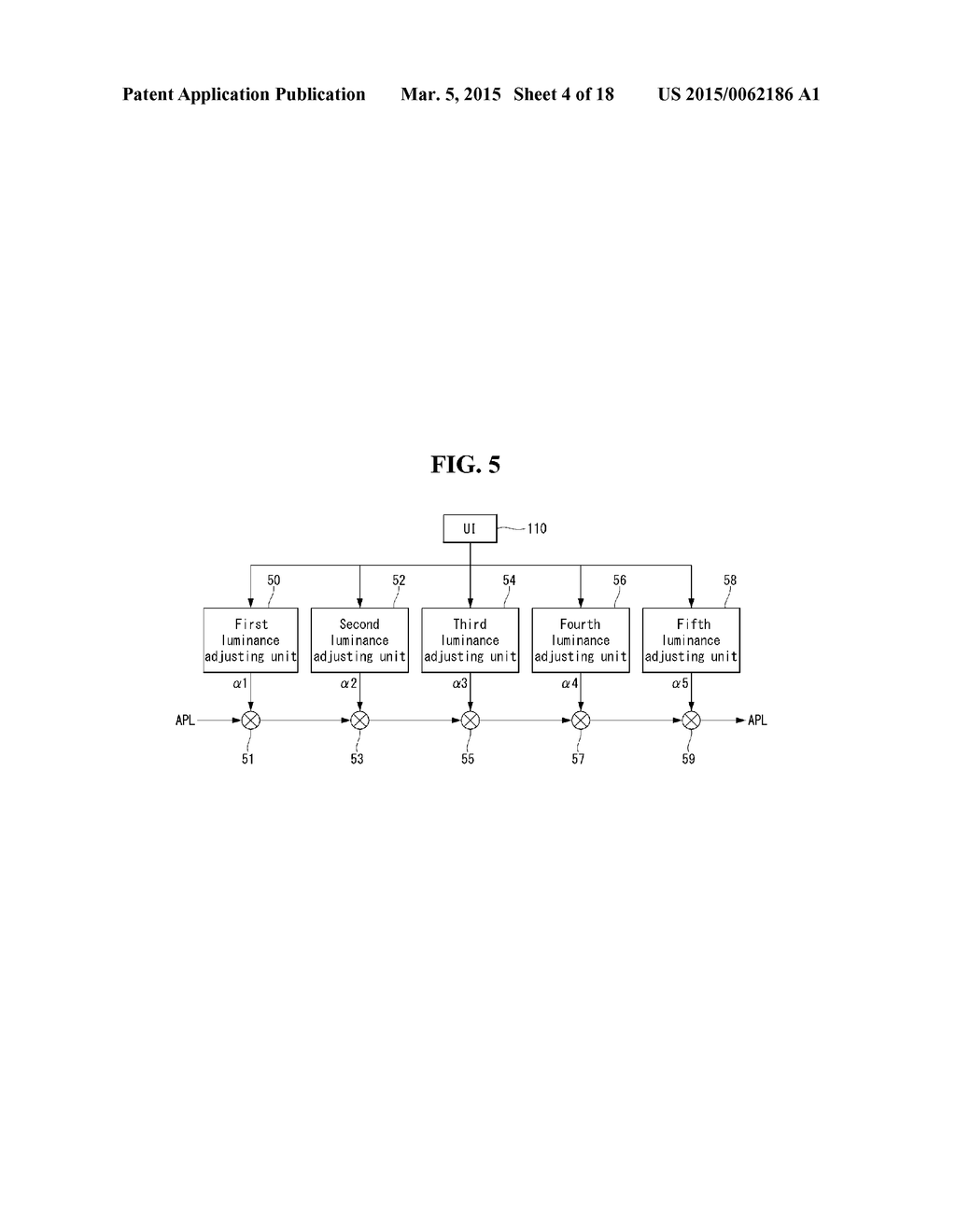 DISPLAY DEVICE AND LUMINANCE CONTROL METHOD THEREOF - diagram, schematic, and image 05